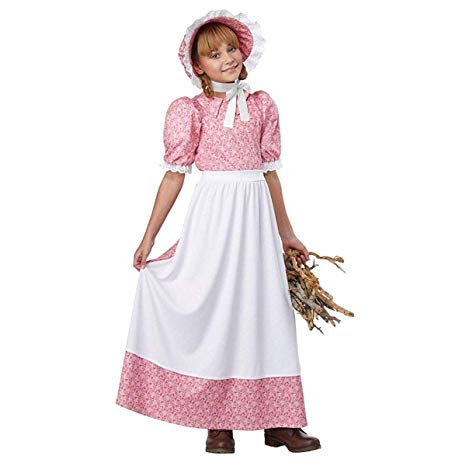 California Costume Early American Girl Costume