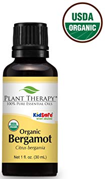 Bergamot ORGANIC Essential Oil. 30 ml. 100% Pure, Undiluted, Therapeutic Grade.