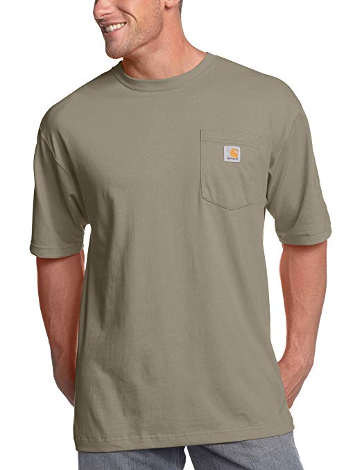 Carhartt Men's K87 Workwear Pocket Short Sleeve T-Shirt (Regular and Big & Tall Sizes)