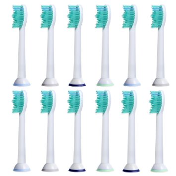 Generic Replacement ToothBrush Heads 12 Pack for Philips Sonicare
