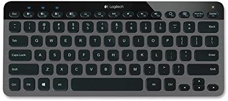 920-004292 Logitech Bluetooth Illuminated Keyboard K810 - Wireless Connectivity - Bluetooth - Compatible with Computer, Smartphone, Tablet - On/Off Switch Hot Key(s) - Black