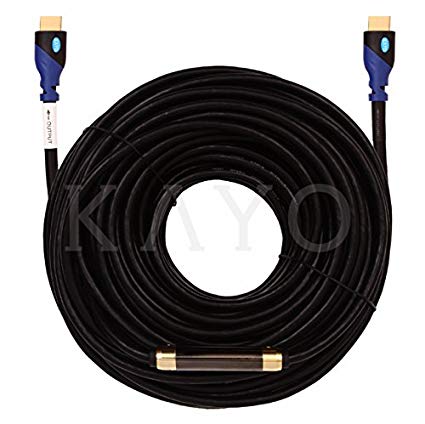 HDMI Cable,High Speed HDMI Cable KAYO HDMI2.0b 4K CL3 Rated(in-Wall Installation) Supports Full 4K@60Hz,UHD,3D,2160p,Ethernet,ARC,Blu-Ray,PS3,PS4,Xbox,Free Cable Tie,NS (75FT -1PK)