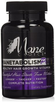 Manetabolism Healthy Hair Vitamin 30 day supply 60 capsules
