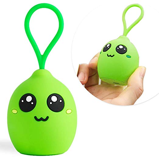 Mini Bluetooth Speaker, JohnBee TWS 5.0, Playtime 4-6H, Compatible with iOS, Android, PC, Pad (Green)