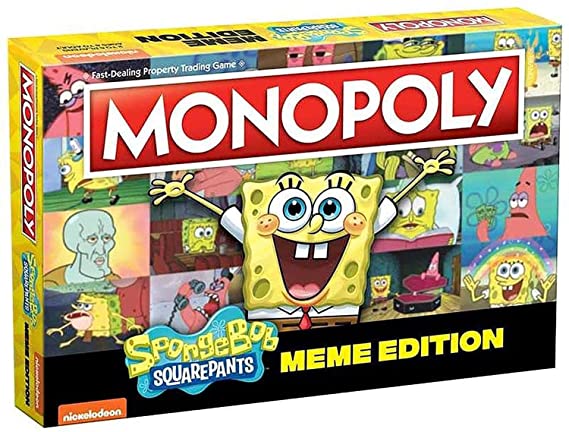 MONOPOLY: Spongebob Squarepants Meme Edition