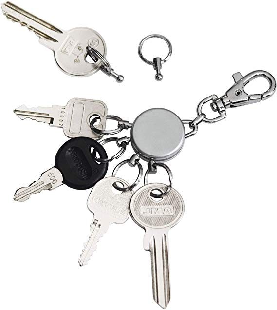 Troika Basic MT - the ingenious key organizer | makes even the biggest bunch of keys easy to handle | smart Key change in seconds | invented in Germany | Highest quality & safety - gift box