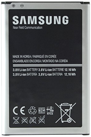 Samsung Galaxy Note 3 Standard Battery (3200mAh) NFC - Frustration-Free Packaging - Black