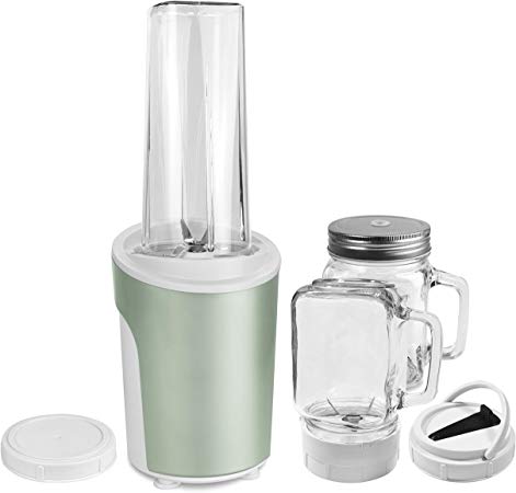 Venga! VG BL 3009 2-in-1 Stand Mixer and Smoothie Maker - 450 W, Plastic, Stainless Steel, Glass, 600 ml, Mint Green