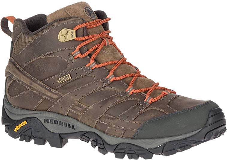 Merrell Mens Moab 2 Prime Mid Wp Sneakers