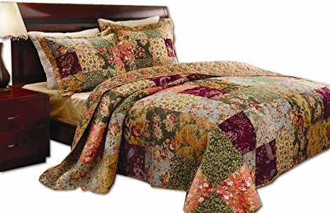 Greenland Home Antique Chic King Quilt Set