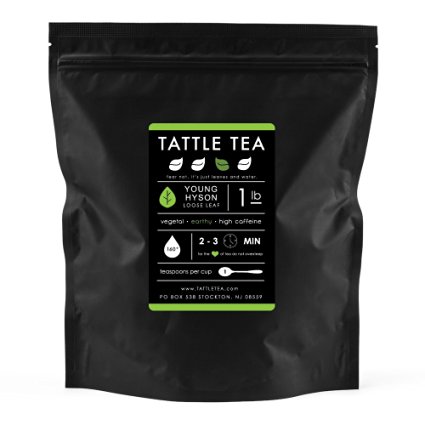Tattle Tea Young Hyson Green Tea, 1 Pound