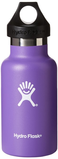 Hydro Flask Vacuum Insulated Stainless Steel Water Bottle, Standard Mouth w/Loop Cap