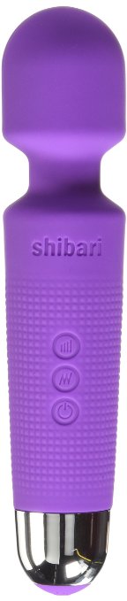 Shibari Mini Halo Wireless Power Wand Massager Purple