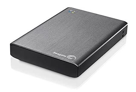 Seagate Wireless Plus 1TB Portable External Hard Drive for Mobile (Gray)