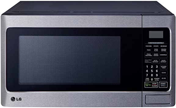 LG LCS1112ST Countertop Microwave Oven, 1000-watt, Stainless Steel