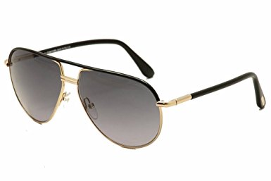 Tom Ford Cole Sunglasses in Shiny Black Gradient Smoke