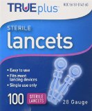 TRUEplus Sterile Lancets 28 gauge 100-ct