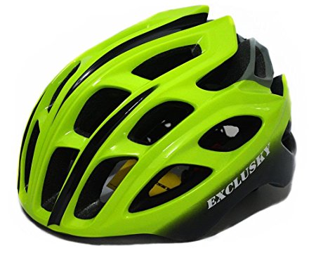Exclusky Adult Bicycle Bike Safety Cycling Racing Helmet Matt/Glossy