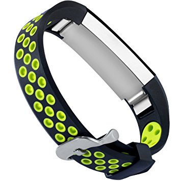 For Fitbit Alta HR and Alta Bands, Maledan Replacement Accessories Wristbands for Fitbit Alta and Alta HR, Large Small 2 Styles