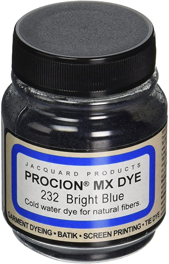 Jacquard Products JAPMX1232 Powdered Dye, 2/3 fl oz, Bright Blue, 3