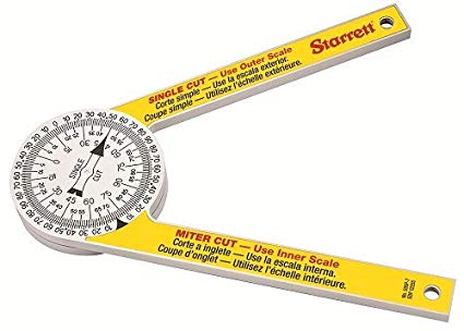 Starrett 505P-7 Miter Saw Protractor