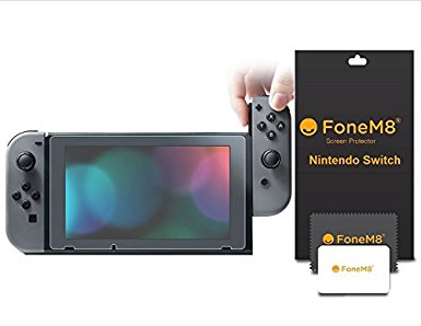 FoneM8® - Tempered Glass Screen Protector for Nintendo Switch