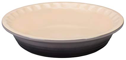 Le Creuset Stoneware Pie Pans, 9-Inch, Oyster