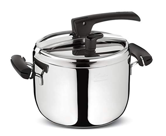 Lagostina Preziosa - pressure cookers (Stainless steel, Black, Stainless Steel)