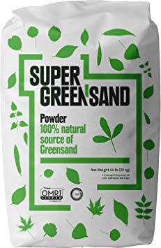 Super Greensand Powder, 68 Minerals and Trace Elements Including 10% Total Potash, (44lb)