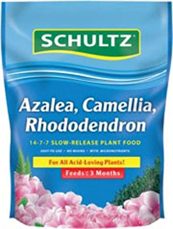 Schultz Azalea, Cameillia, Rhododendron, ACR 14-7-7 Slow Release Plant Food