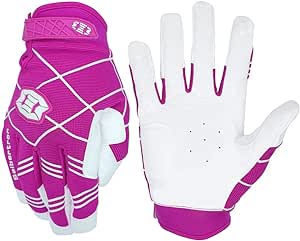 Seibertron B-A-R PRO 2.0 Signature Baseball/Softball Batting Gloves Super Grip Finger Fit for Adult and Youth