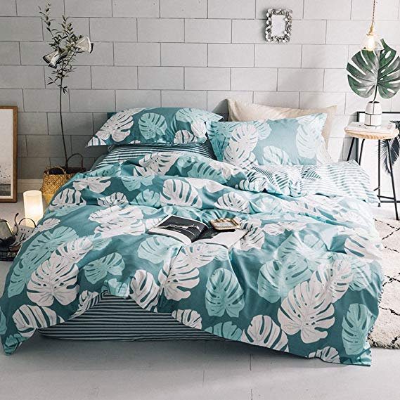 GOOFUN Bedding Cover Set Duvets Comforter Covers 1 Duvet Cover 2 Pillowcases, King Size (BJ1K)