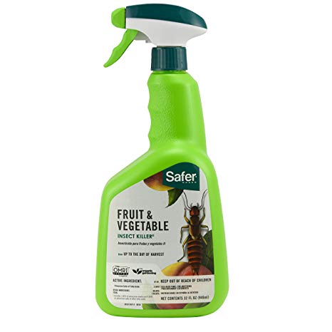 Safer Brand Fruit and Vegetable Insect Killer Ready to Use 32 Ounces 5134