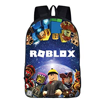 School 3D Printed Roblox 2019 Shoulder Backpacks, Student Laptop Book Bag for Kids/Students/Children