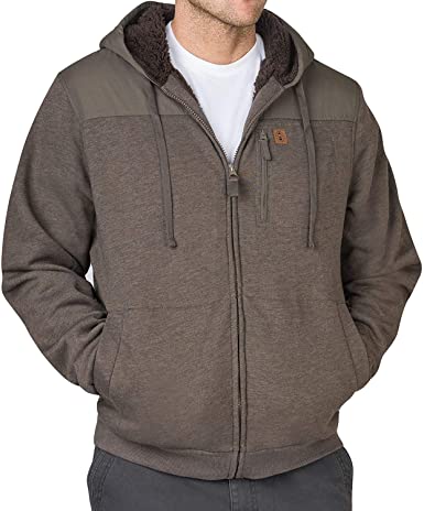 Coleman Sherpa Lined Men’s Hoodie Hooded Full-Zip Jacket