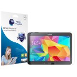 Tech Armor Samsung Galaxy Tab 4 - 10 High Defintion HD Clear Screen Protectors - Maximum Clarity and Touchscreen Accuracy 2-Pack Lifetime Warranty