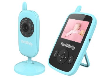Dazone® 2.4" Safe & Sound Digital Wireless Video Baby Monitor (Blue)
