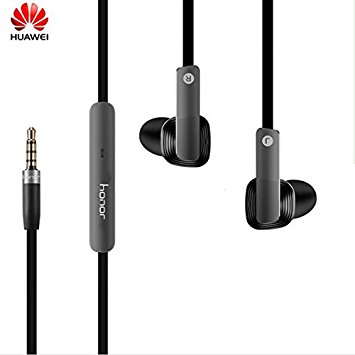C&C Products Original HUAWEI Honor AM175 Dual Hybrid Drivers Wired Control Earphone Headphone With Mic
