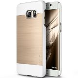 Galaxy S6 Edge Plus Case OBLIQ Slim MetaChampagne GoldWhite - Stylish Thin Slim Fit Bumper Metallic All Around Protection Hybrid Cover for Galaxy S6 Edge