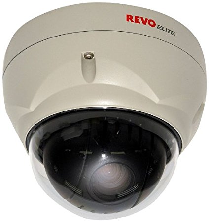 REVDPTZ22-3 Professional 700TVL 22X Zoom PTZ Dome Surveillance Camera (White)