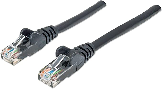 Intellinet Network Solutions Cat6 RJ-45 Male/RJ-45 Male UTP Network Patch Cable, 5-Feet (342056)