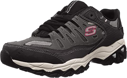 Skechers Men's Afterburn Memory-Foam Lace-up Sneaker