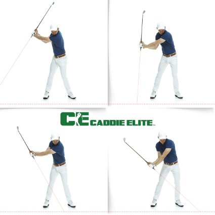 Fix Your Swing in Seconds - Plane Sight Laser Golf Training Aid By Caddie Elite