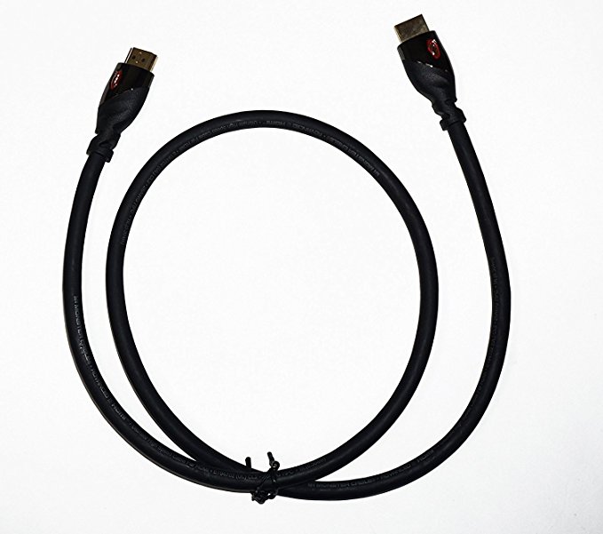 Monster MC 1000 HD Ultimate High Speed 17.8Gbps HDMI Cable – 1 M / 3.3 feet – No Frills Packaging