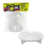 Grit Guard Bucket Insert White - Separate Dirt From Your Sponge While Washing Your Car - Fits 12 Inch Diameter Buckets