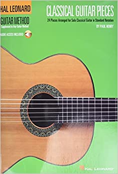 Classical Guitar Pieces Hal Leonard Guitar Method Supplement Bk/Audio Online (Hal Leonard Guitar Method (Songbooks))