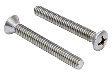 1/4''-20 X 2-3/4'' Stainless Phillips Oval Head Machine Screw, (25 pc), 18-8 (304) Stainless Steel, by Bolt Dropper