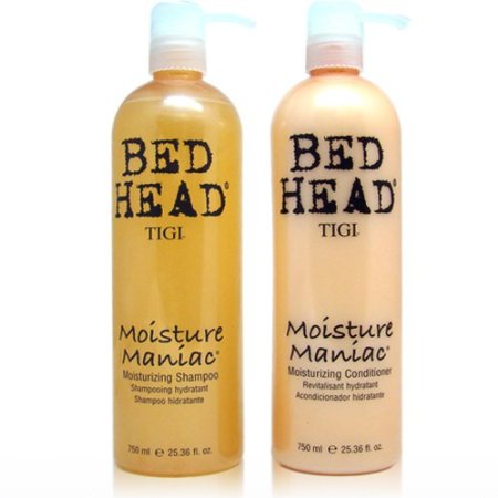 Tigi Bed Head Moisture Maniac Moisturizing Shampoo 25.36oz(750ml) & Moisturizing Conditioner 25.36oz(750ml)