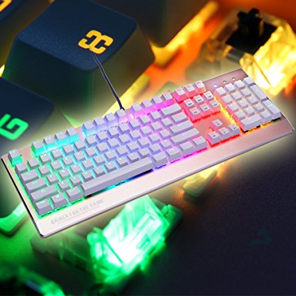 Luxon Mechanical Gaming Keyboard RGB Backlit (Golded)