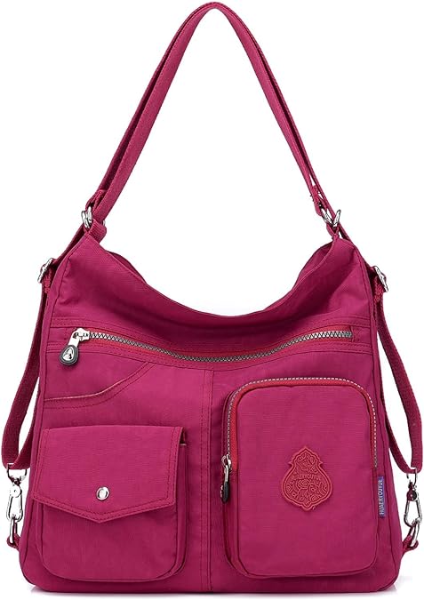 KARRESLY Crossbody Bag for Women Nylon Shoulder Bag Purse with Adjustable Strap,Fashion Multipurpose Backpack